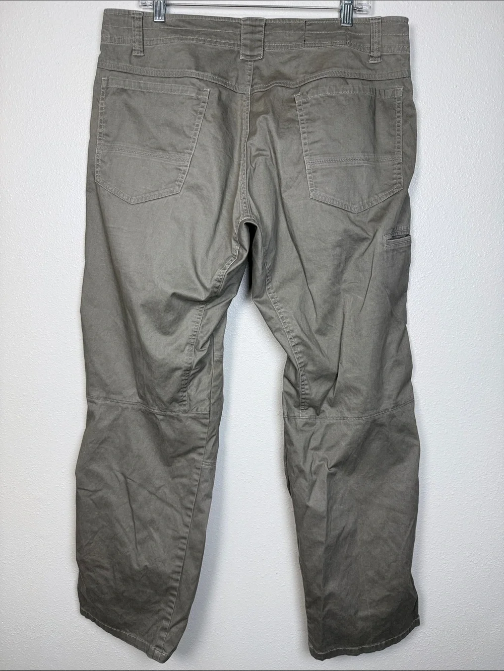 Kuhl SLACKR Pant Taupe PatinaDye Wundura Hiking Stretch Men 36x31 Tag 36x32 Read